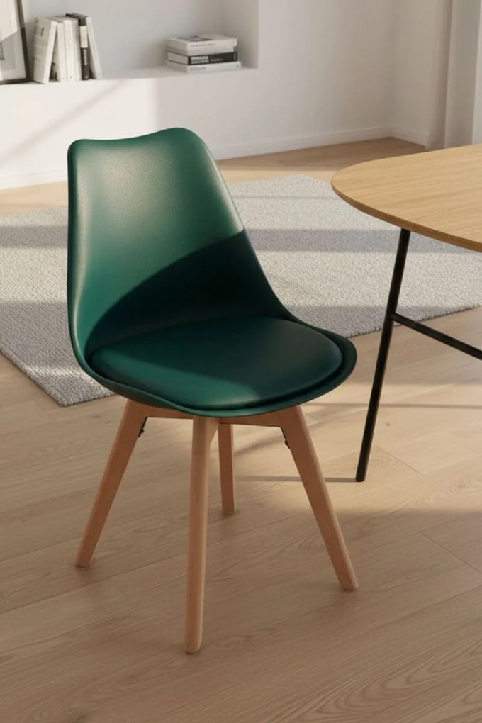 Cadeira Synk Basic - Verde escuro