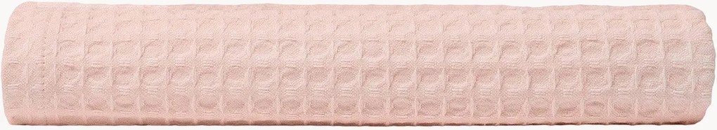 Toalha de mãos em algodão com relevo Cherry Pink