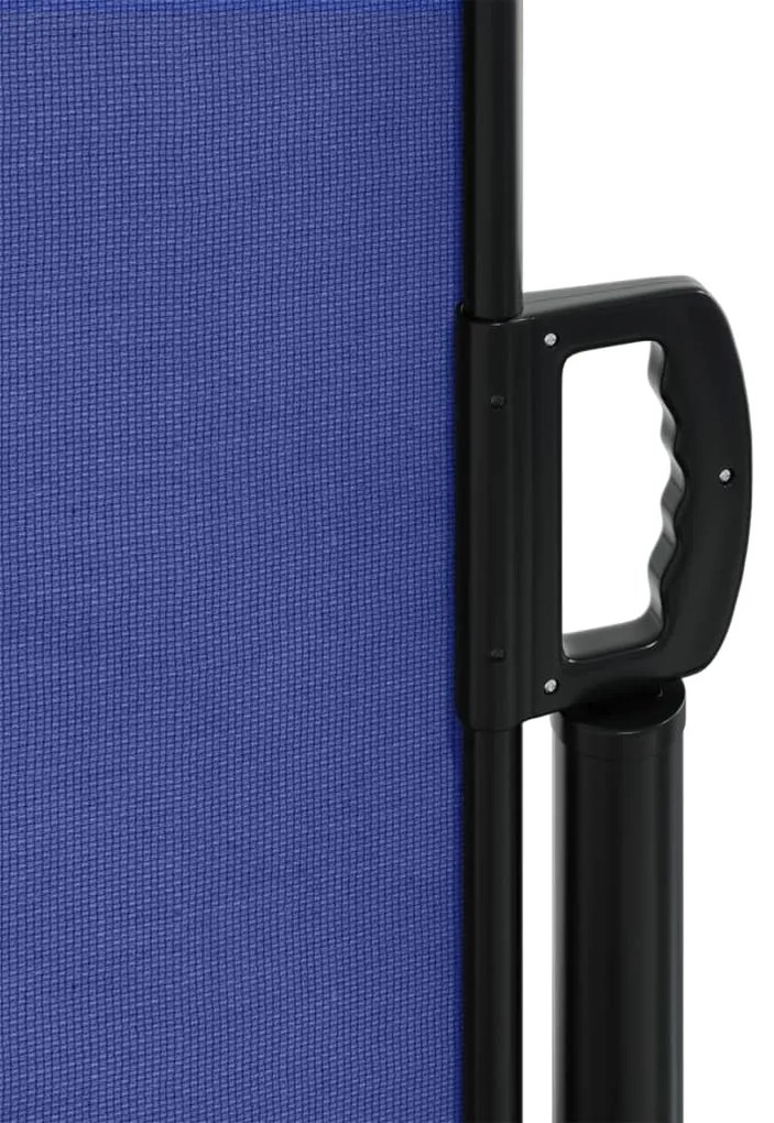 Toldo lateral retrátil 120x600 cm azul