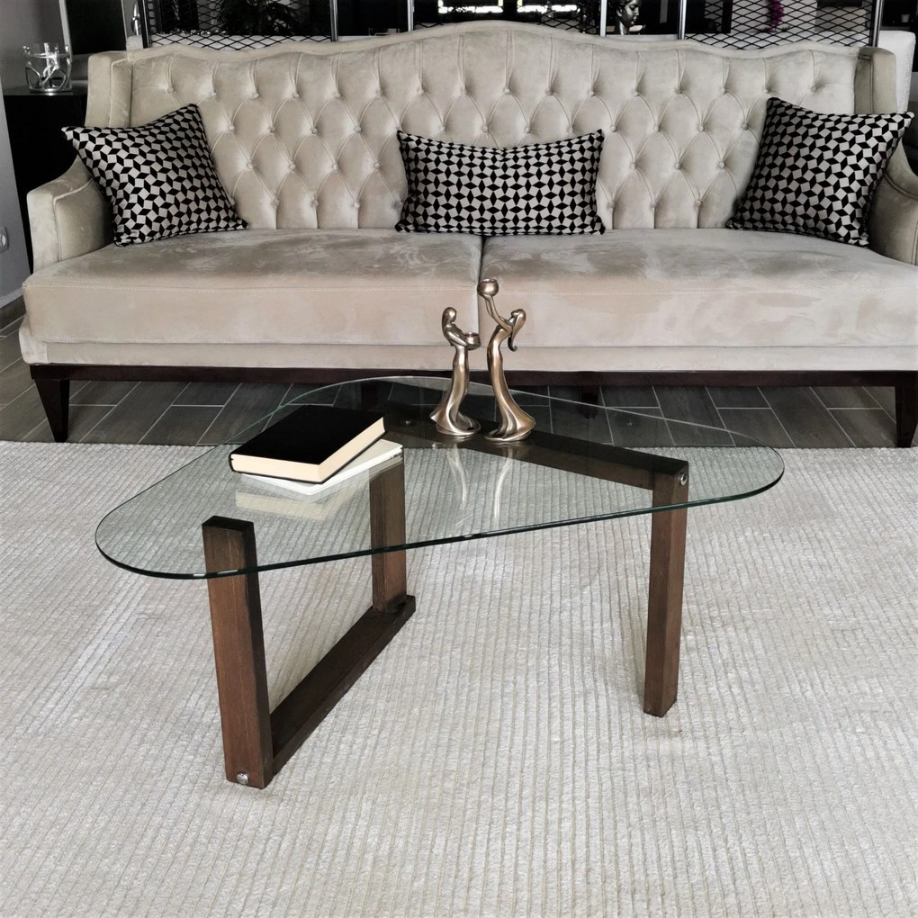 Mesa de Centro Cam – Nogal – 96 cm x 41 cm x 81 cm