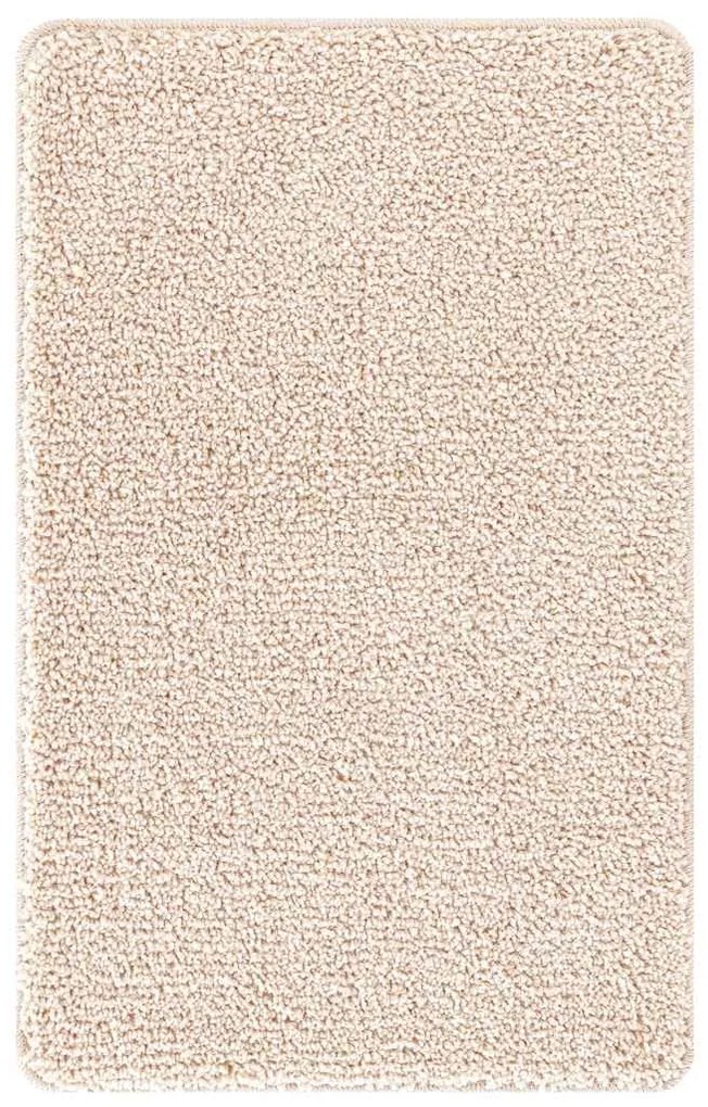 Conjunto de 2 Tapetes de Banho vidaXL Creme Polipropileno Antiderrapan