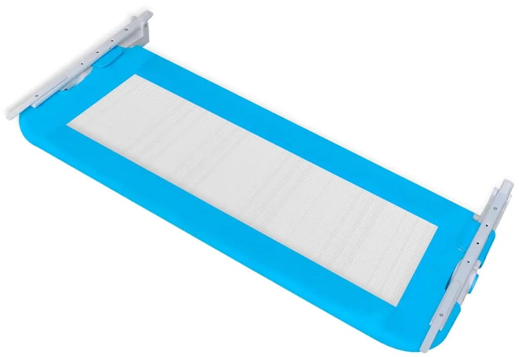 Toddler Barra de segurança para cama 102 x 42 cm azul