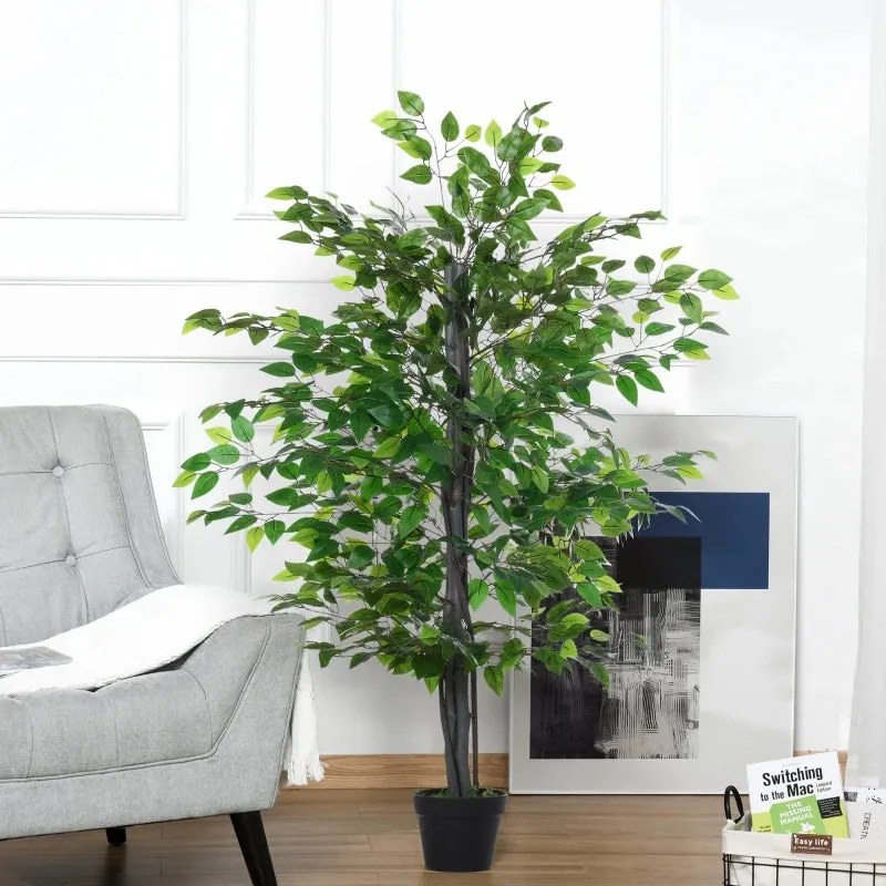Planta Artificial Ficus Banyan de 145 cm