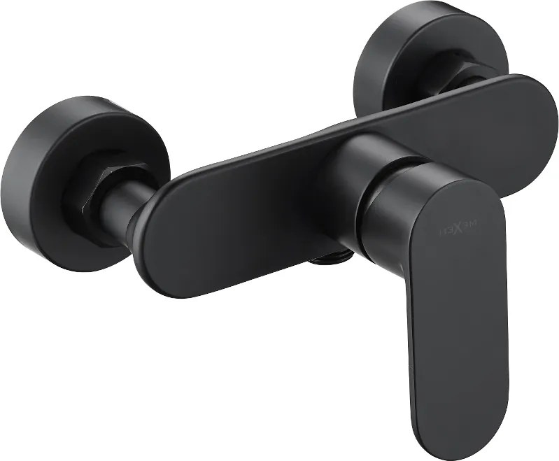 Mexen Milo misturadora de duche, preta - 71340-70