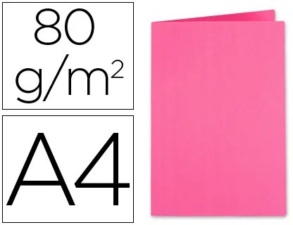 Classificador Exacompta Din A4 Rosa Fucsia 80gr
