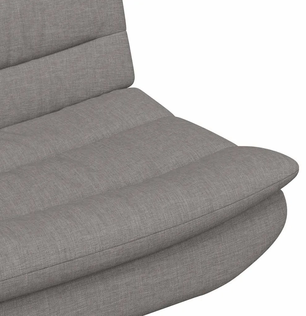 Cadeira Giratória Taupe Tecido Uma Pessoa Elegante