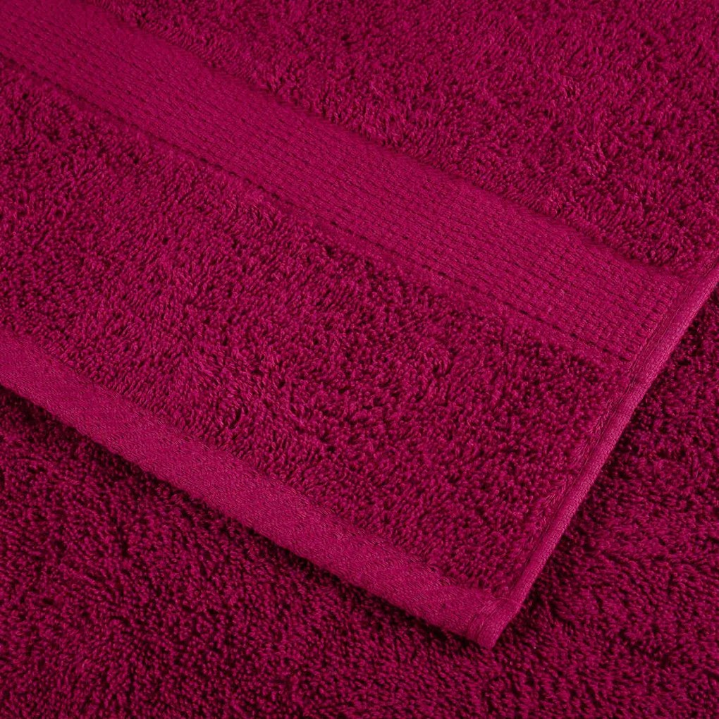Toalhas de bidé premium SOLUND 10 pcs 30x50 cm 600 gsm bordô