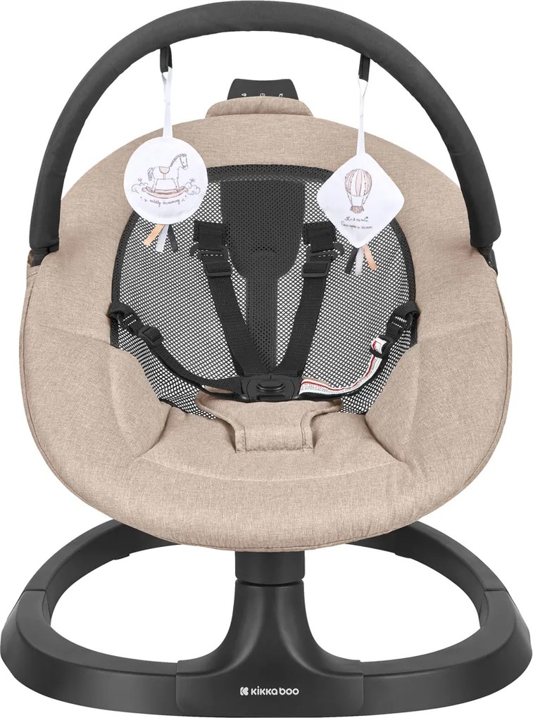 Cadeira Balanço elétrica para bebés Zazu Bege