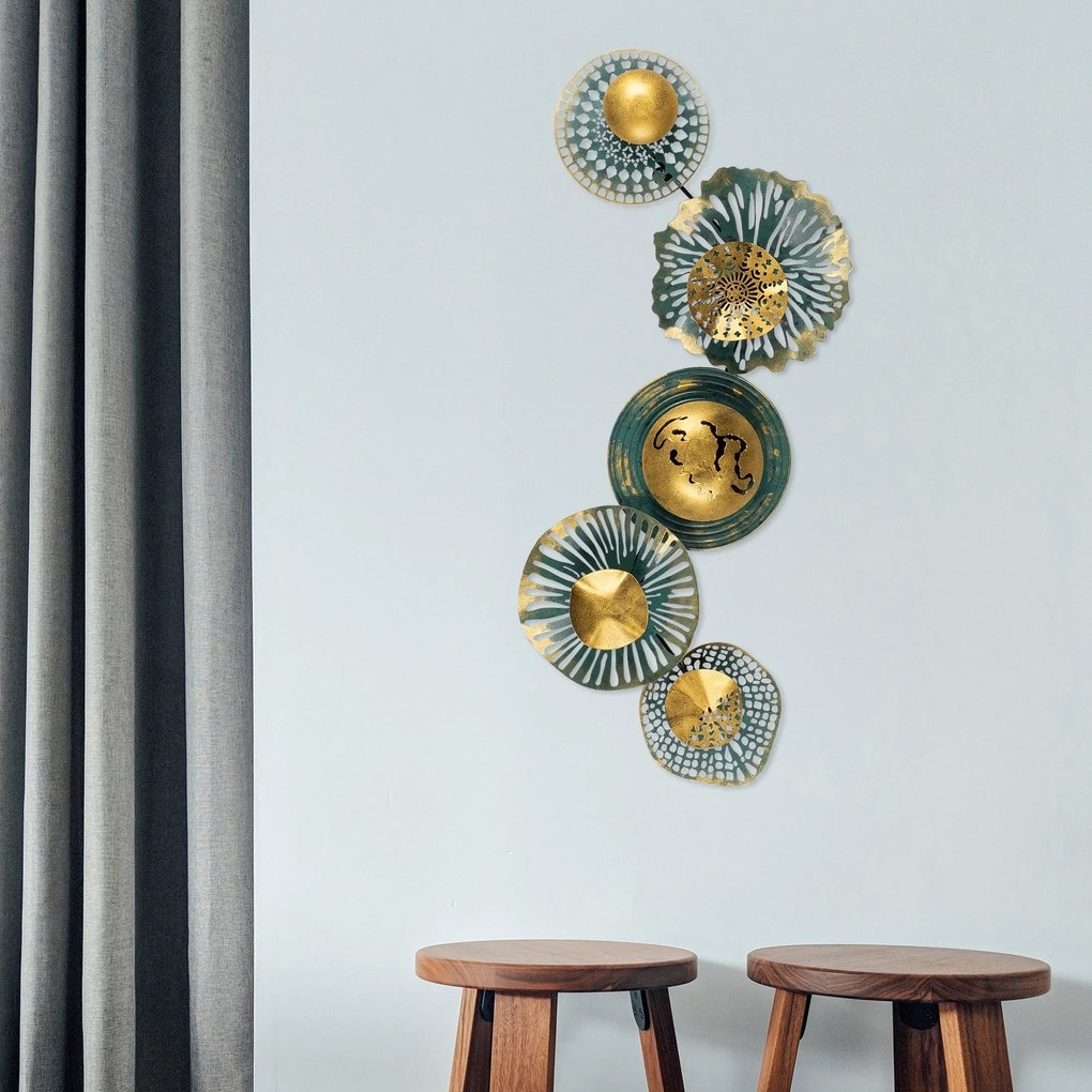 Acessório Decorativo de Parede Bys-4059 – Multicolor – 100 x 50 cm