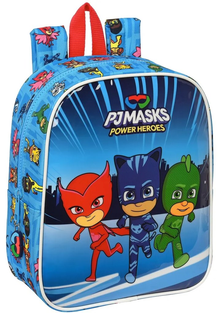 Mochila Escolar Pj Masks Azul 22 X 27 X 10 cm