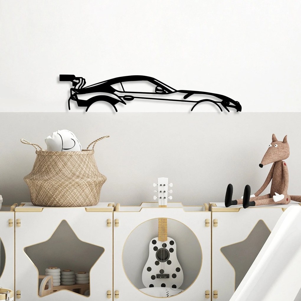 Acessório Decorativo de Parede Model-603 – Preto – 70 x 14 cm