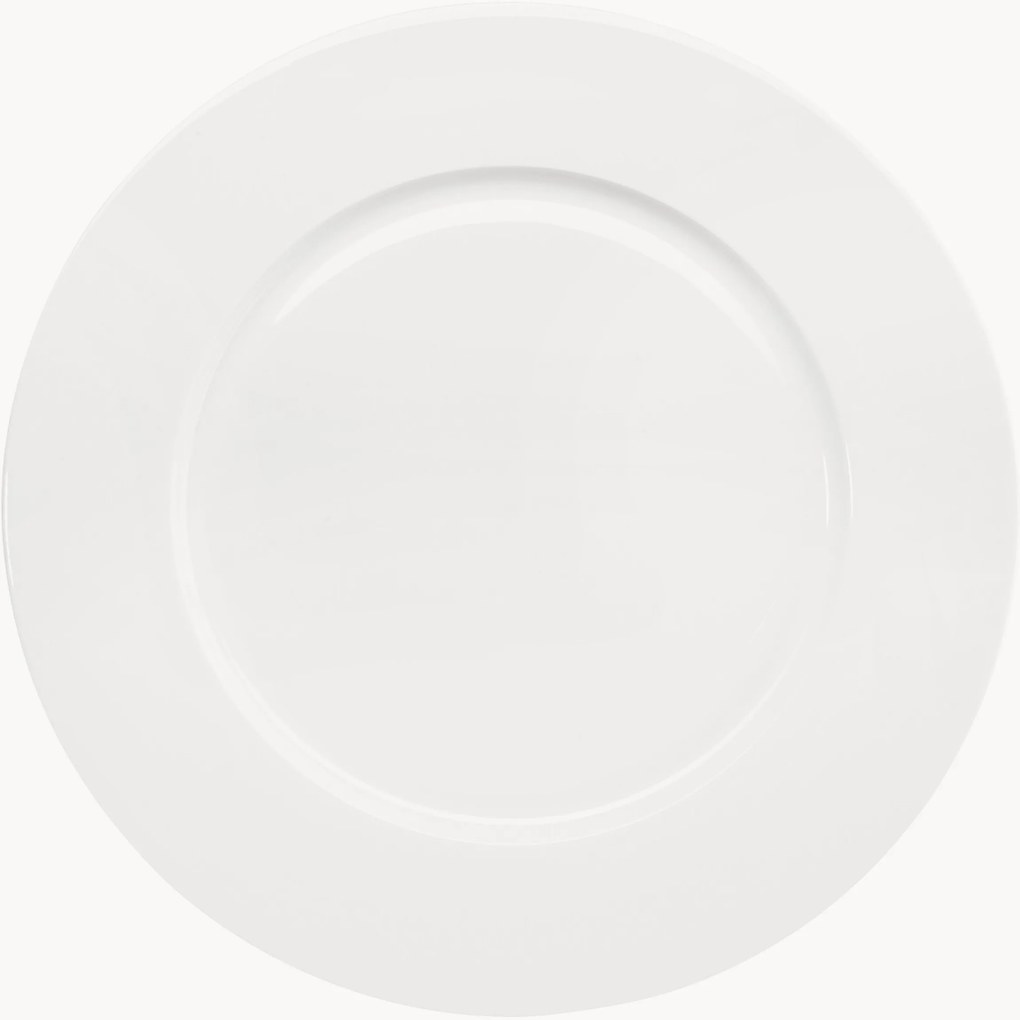 Prato marcador em Fine Bone China Patricia