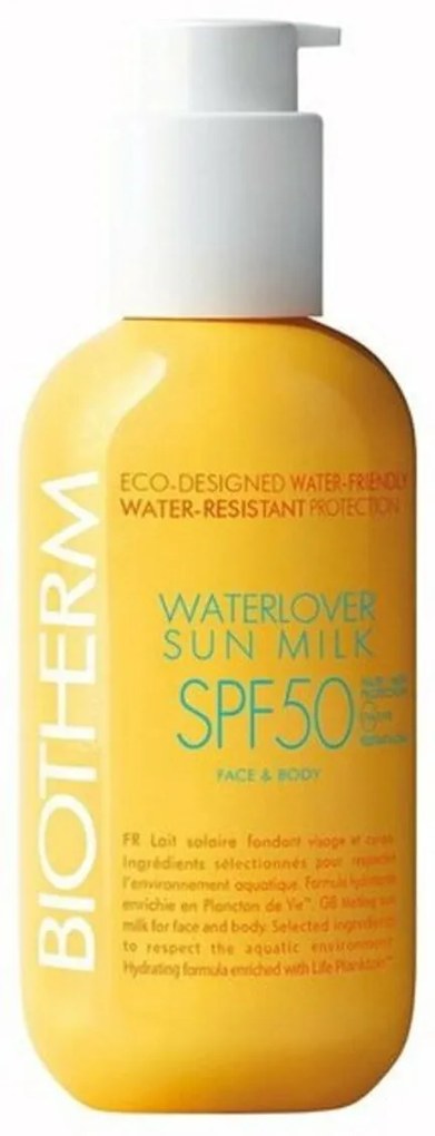 Protetor Solar Waterlover Sun Milk Biotherm 3614271701510 SPF 50