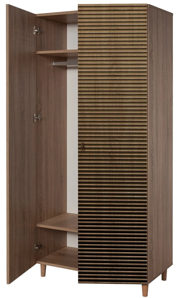 Guarda-roupa Stil – Carvalho Sonoma – 90x192x52 cm