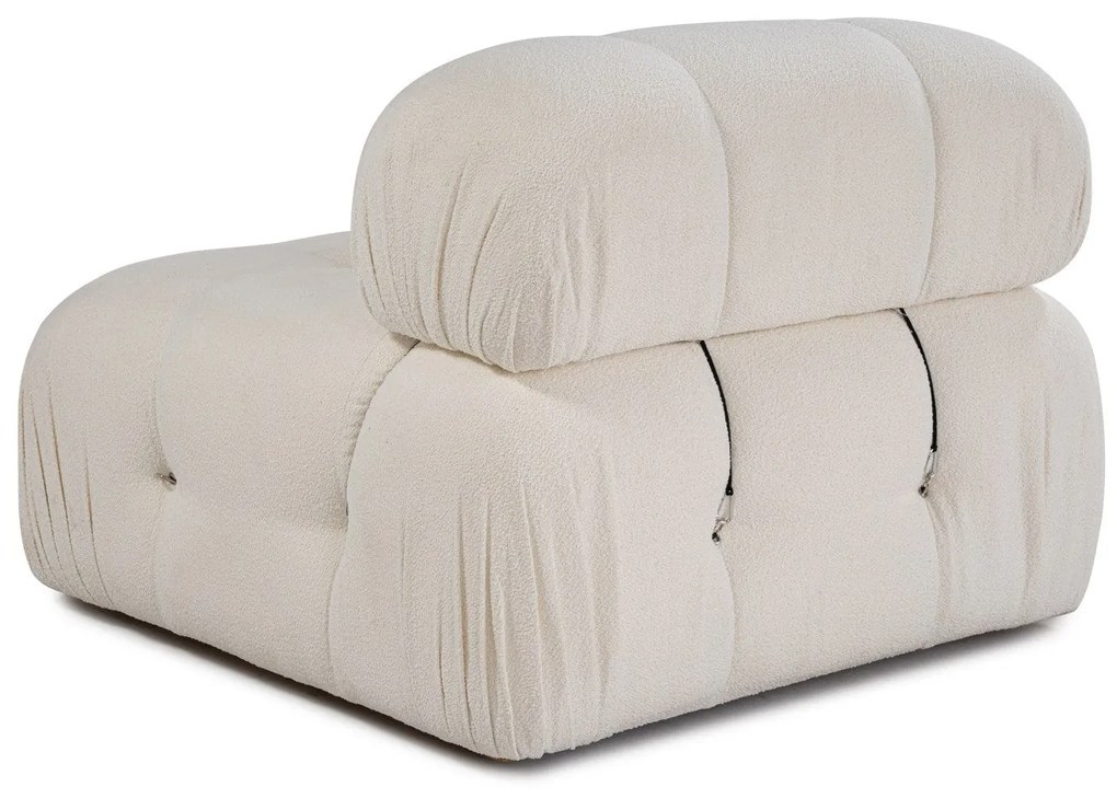 Sofá de 1 Lugar Bubble – Branco – 95x95x75 cm