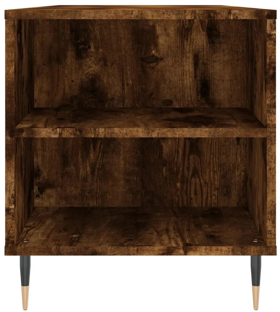 Mesa de centro derivados de madeira carvalho fumado