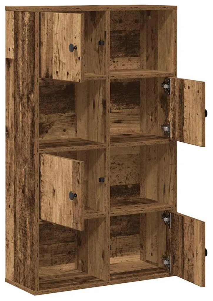 Estante 60x24x101,5 cm derivados de madeira madeira velha
