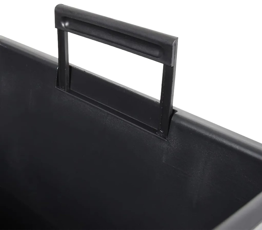 Vaso com interior removível 11/26,5 L vime PP antracite