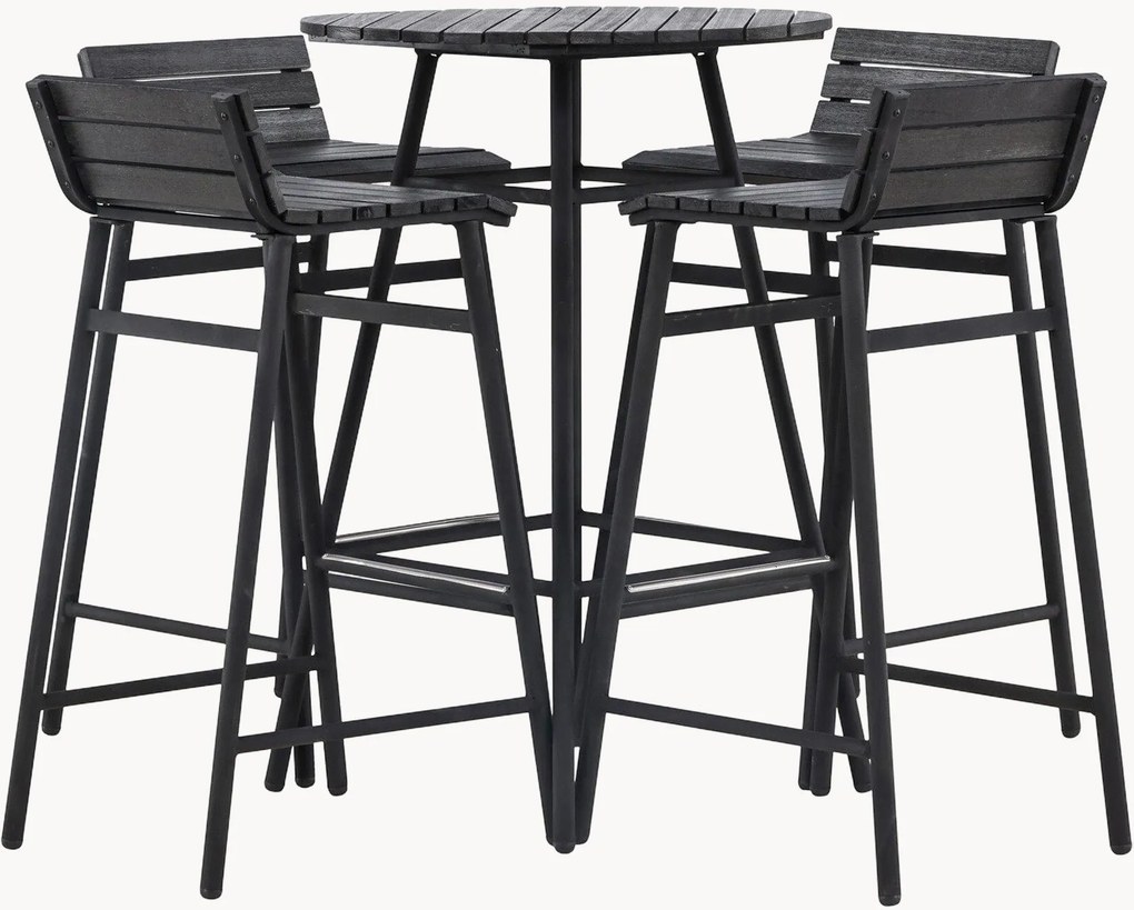 Conjunto de jantar para bar de jardim Mexico, conjunto de 5