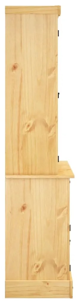 Armário alto Corona pinho mexicano maciço castanho