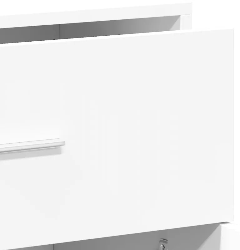 Aparadores 2 pcs 60x31x70 cm derivados de madeira branco