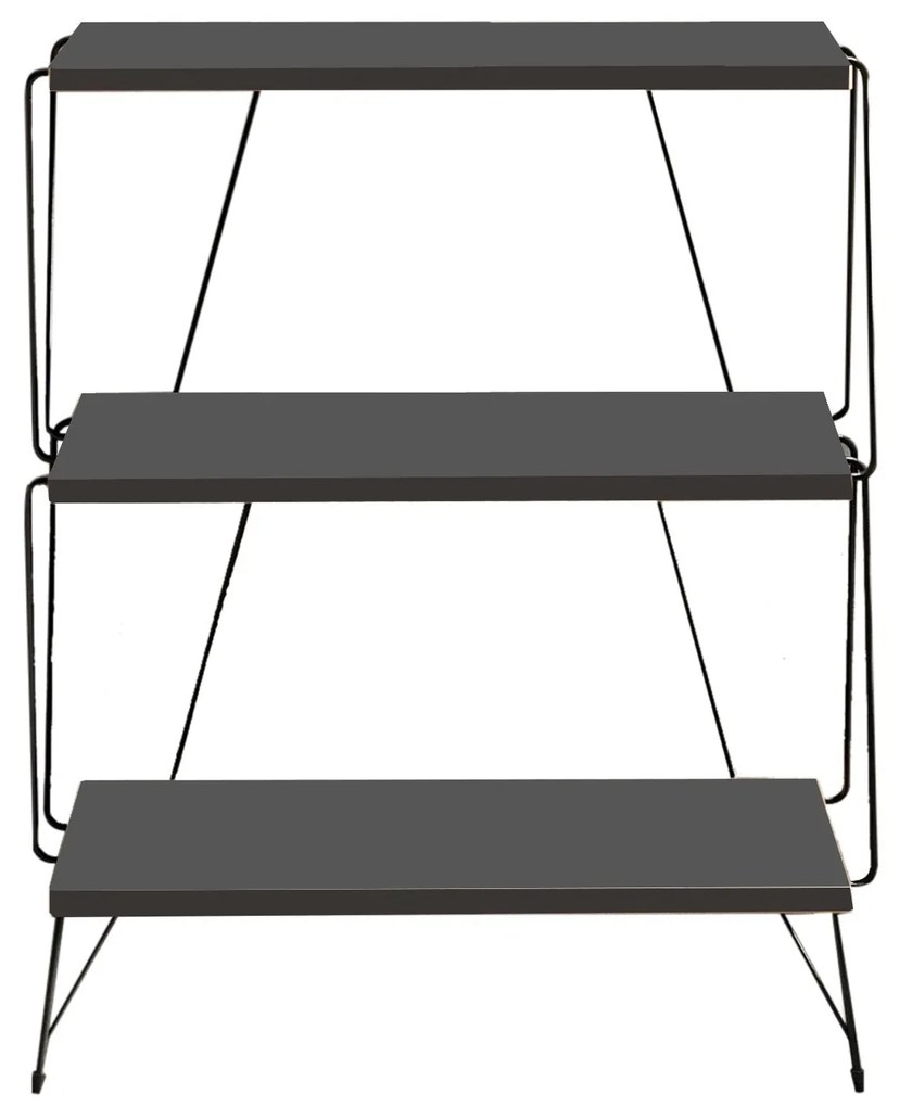 Mesa de Apoio Lazandos – Antracite – 46x76x30 cm