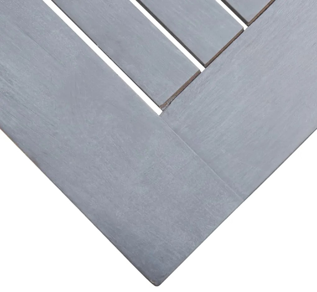 Mesa de jardim dobrável 120x70x75 cm madeira de acácia maciça