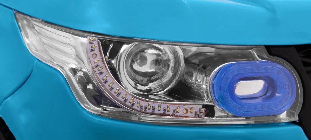 Carro elétrico para Crianças Start Run, 12V Rodas e assento plástico Azul