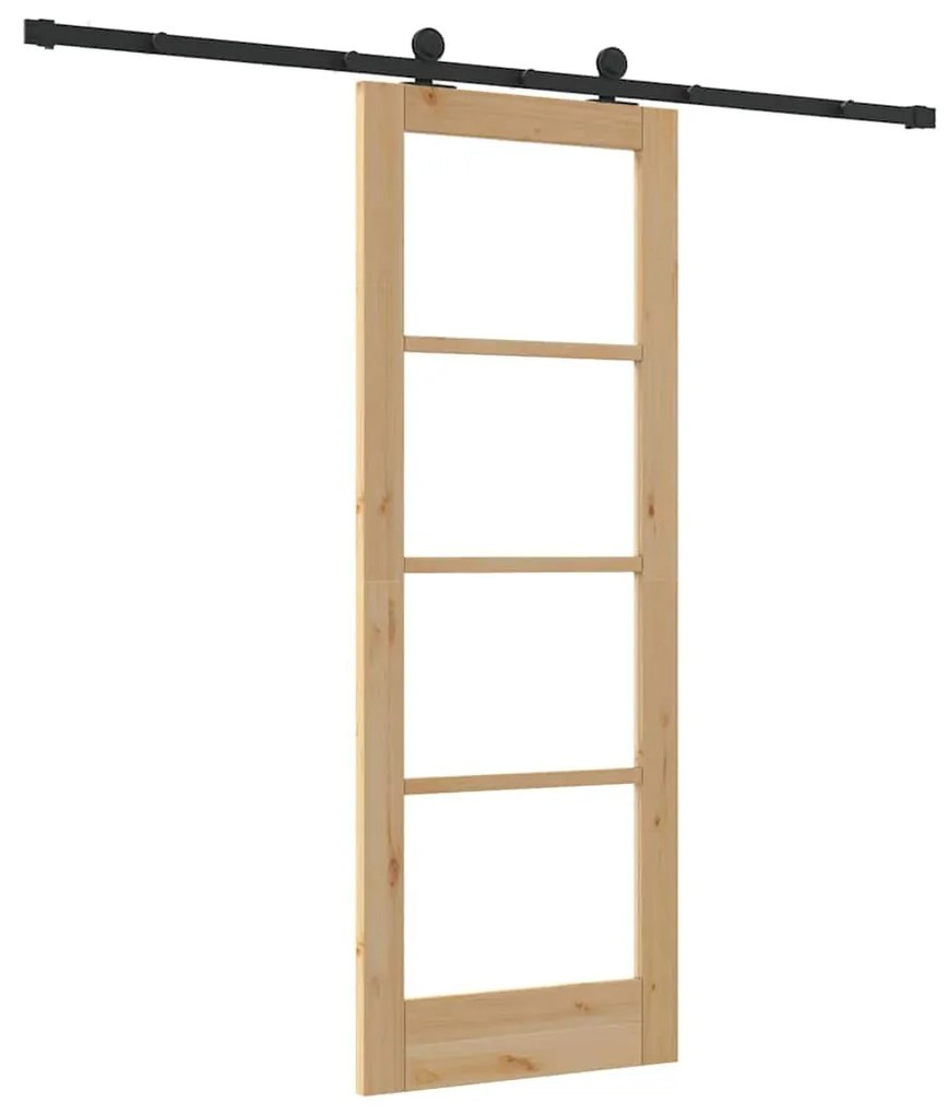 Porta Deslizante vidaXL com Kit de Ferragens 'ORKDAL'73.5x198.5 cm
