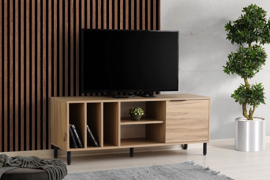 Suporte de TV Bodegas – Carvalho – 140 cm x 55 cm x 40 cm