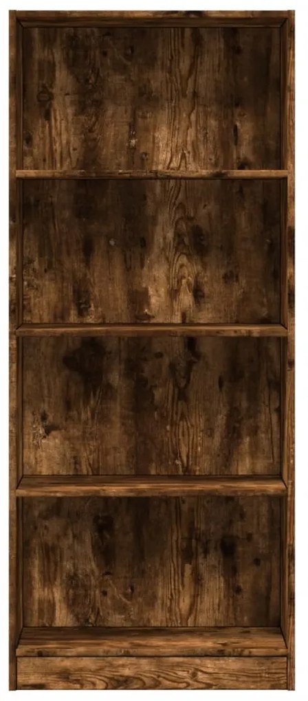 Estante 60x24x143 cm derivados de madeira carvalho fumado