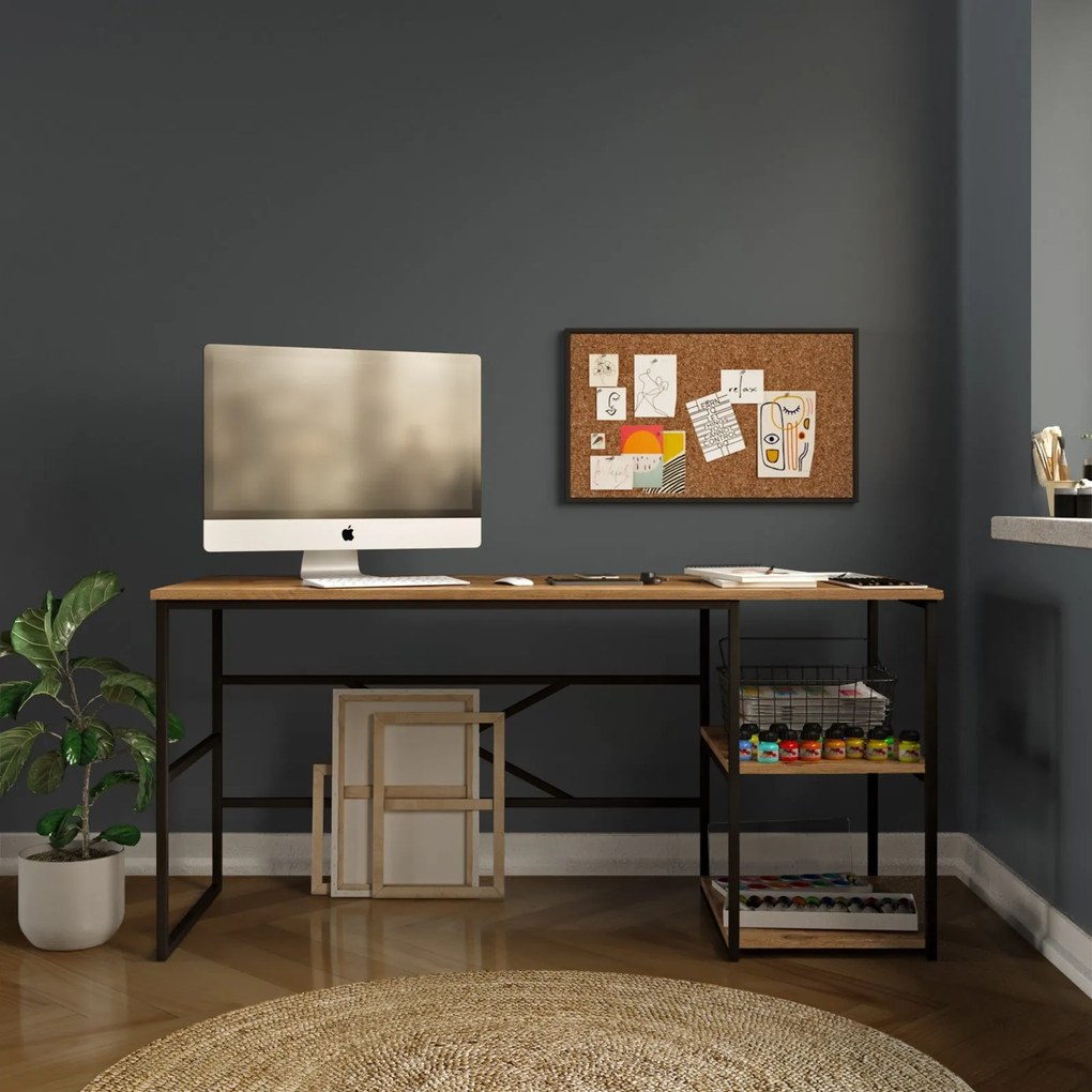 Secretária VG28 – Atlantic Pine – 160x75x60 cm
