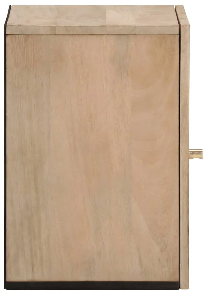 Armário de parede p/ casa de banho 38x33x48 cm mangueira maciça