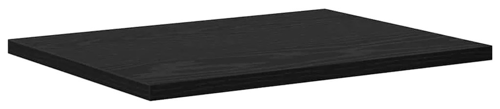Prateleiras - 4 Peças em Carvalho Preto, 40x30x1,5 cm, Feitas em Madei