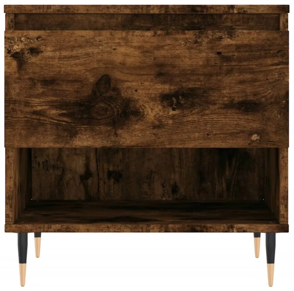 Mesa de centro 50x46x50 cm derivados de madeira carvalho fumado