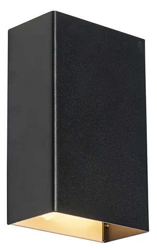 Candeeiro de parede inteligente preto 10cm incl. 2 Wifi G9 - Otan