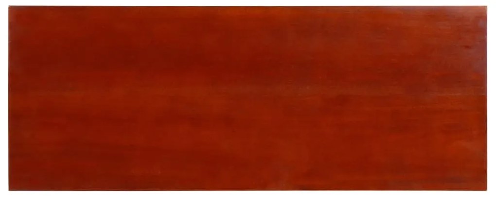 Mesa consola 90x30x75 cm mogno maciço castanho clássico