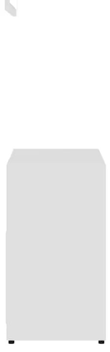 Conjunto de móveis de casa de banho contraplacado branco