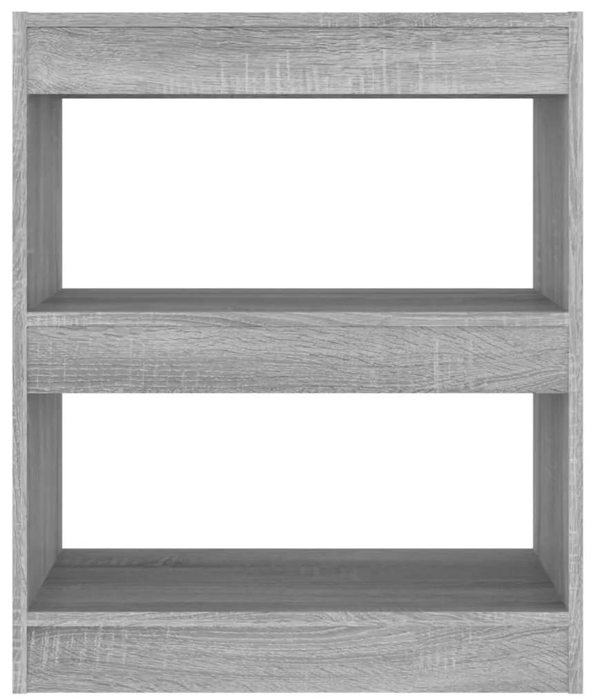 Estante/divisória 60x30x72 cm cor sonoma cinza