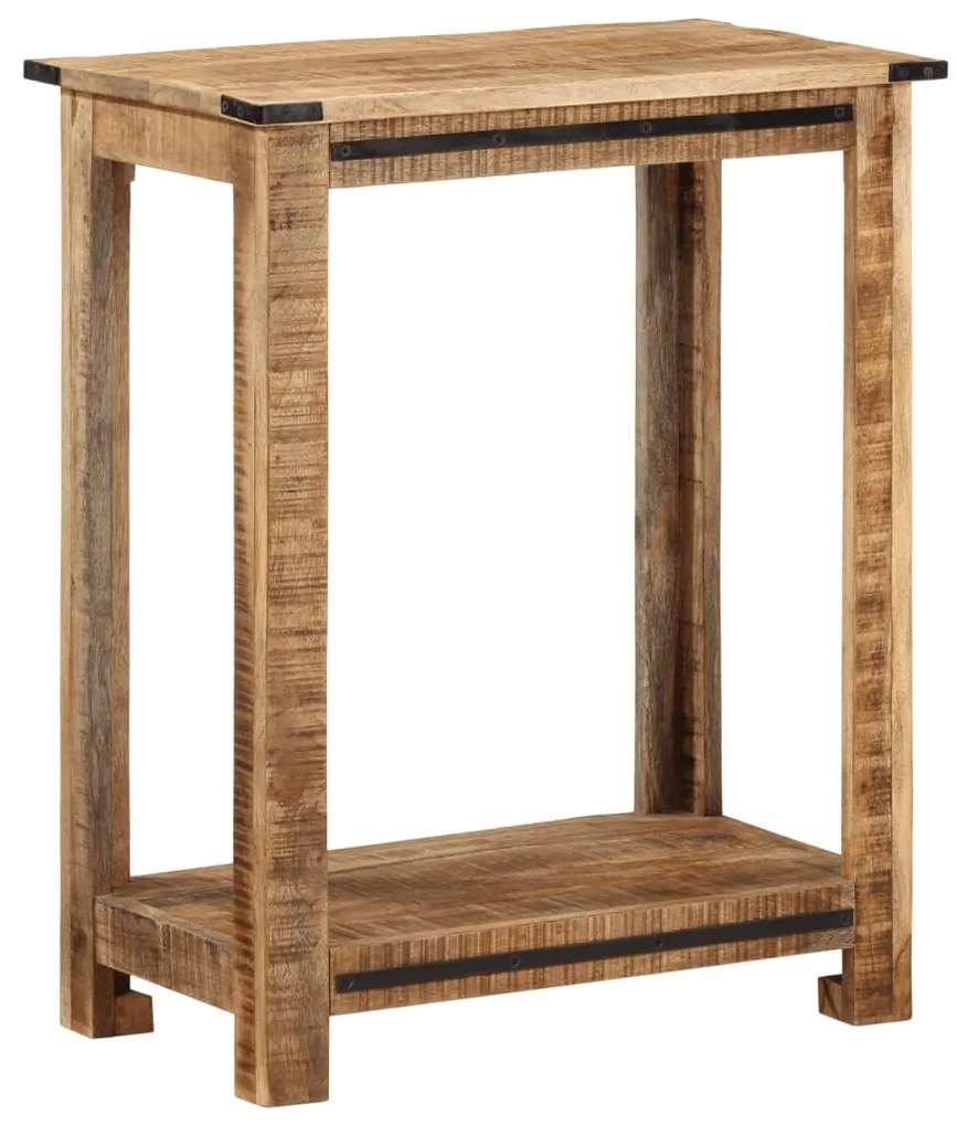 vidaXL Mesa consola 60x35x75 cm madeira de mangueira maciça