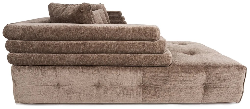 Sofá de Canto Boston – Cinzento – 303 x 190 cm