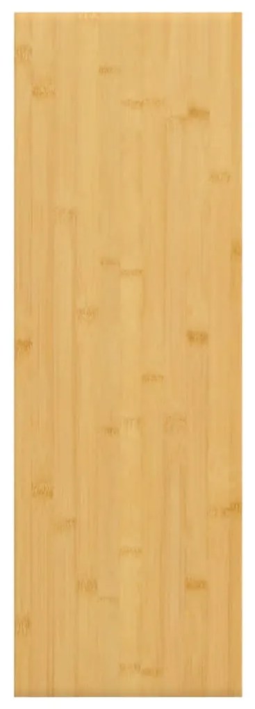 Prateleira de parede 60x20x4cm bambu