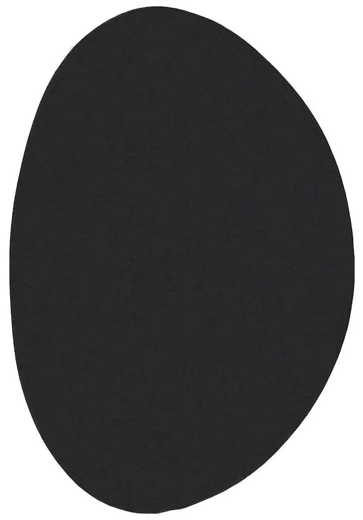 Tapete Preto 160 x 230 cm Poliéster