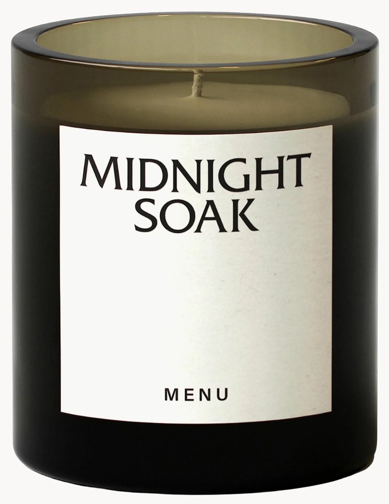 Vela perfumada Olfacte Midnight Soak (laranja amarga, figo, pétalas de rosa)