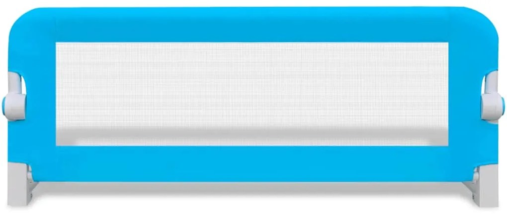 Toddler Barra de segurança para cama 102 x 42 cm azul