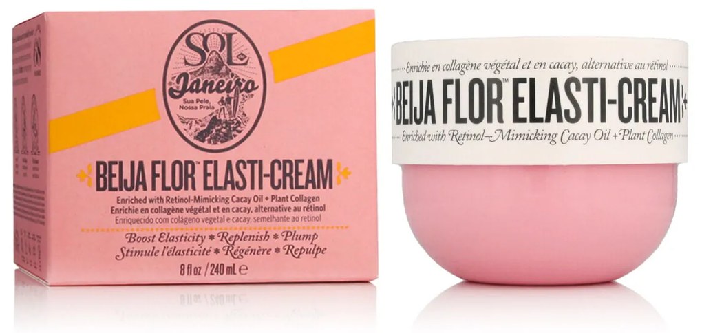 Creme Reafirmante Corporal Sol De Janeiro Beija Flor™ Elasti-Cream 240 ml