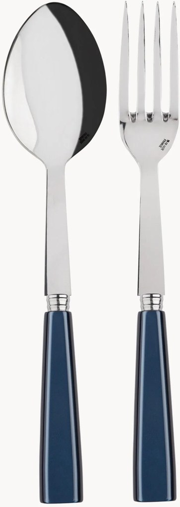 Talheres para salada em aço inoxidável Icône