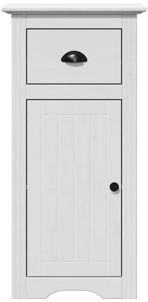 Armário de casa de banho BODO 44x30x90 cm branco