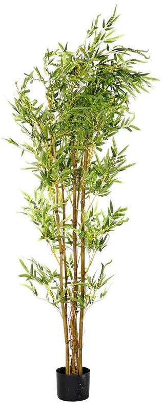 Planta Decorativa DKD Home Decor Verde Bambu PE (40 x 40 x 150 cm)