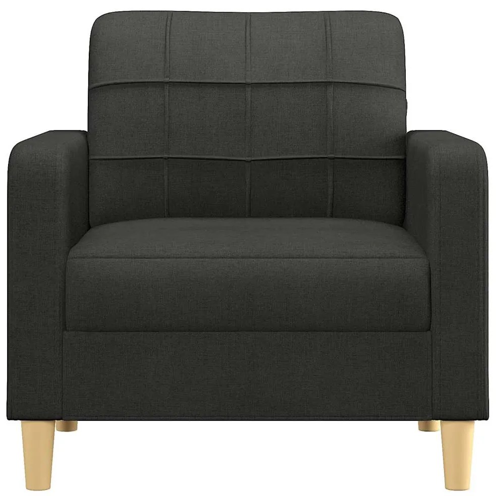 Poltrona 60 cm tecido preto